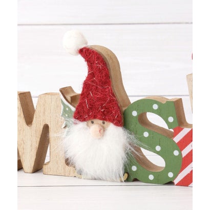 ワンズテラス one'sterrace ◆【クリスマス】ウッド XMASスタンド （レッド(962)）｜詳細画像
