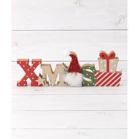 ◆【クリスマス】ウッド XMASスタンド （レッド(962)）