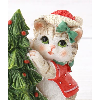 ◆【クリスマス】ビンテージ アニマルデコレーション （レッド(962)）｜詳細画像