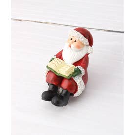 ◆【クリスマス】シッティングサンタ （アイボリー(904)）