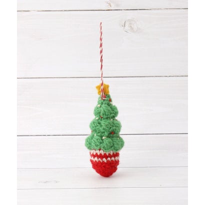 ◆【クリスマス】ニット オーナメント マスコット （グリーン(922)）｜詳細画像