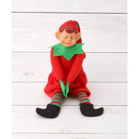 ◆【クリスマス】ノースクリスマス エルフドール （レッド(962)）