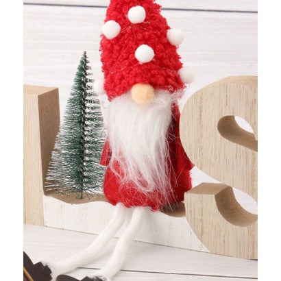 ワンズテラス one'sterrace ◆【クリスマス】ウッド XMASスタンド （レッド(962)）｜詳細画像