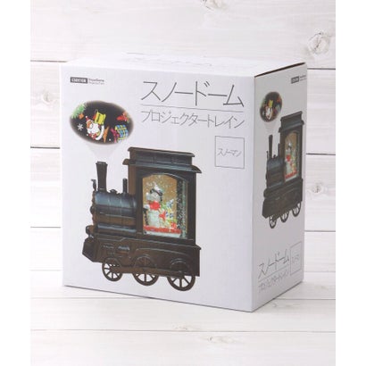 ワンズテラス one'sterrace ◆【クリスマス】スノードーム トレイン スノーマン （グレー(912)）｜詳細画像