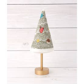 ◆【クリスマス】松尾ミユキ 刺繍ツリー （アイボリー(904)）