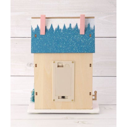 ワンズテラス one'sterrace ◆【クリスマス】ウッドデコレーション ハウス （ピンク(972)）｜詳細画像