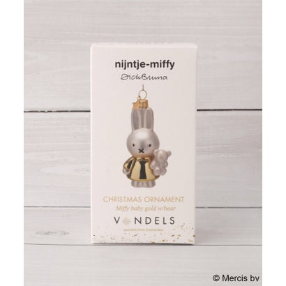 ◆【クリスマス】VONDELS オーナメント ミッフィー （ゴールド(907)）｜詳細画像