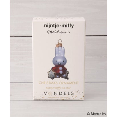 ◆【クリスマス】VONDELS オーナメント ミッフィー （レッド(962)）｜詳細画像