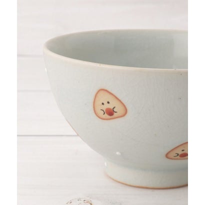 ◆おにぎりさん 撥水飯碗 180ml （レッド(962)）｜詳細画像