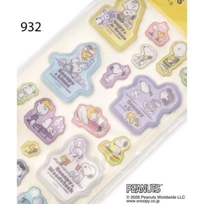 ◆SNOOPY カプセル&ラメシール （ピンク(972)）｜詳細画像