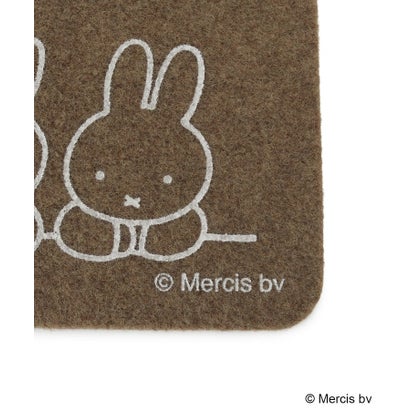 ◆Dick Bruna miffy 玄関マット （ブラウン(943)）｜詳細画像
