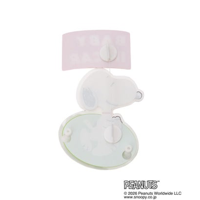 ◆SNOOPY スイングカーサイン BABY （レッド(962)）｜詳細画像