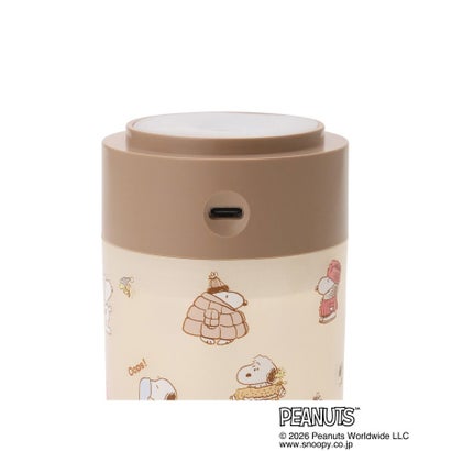◆SNOOPY ライティングクリア加湿器 （アイボリー(904)）｜詳細画像