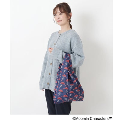◆MOOMIN ショッピングバッグ UMBRALLA （ネイビー(994)）｜詳細画像