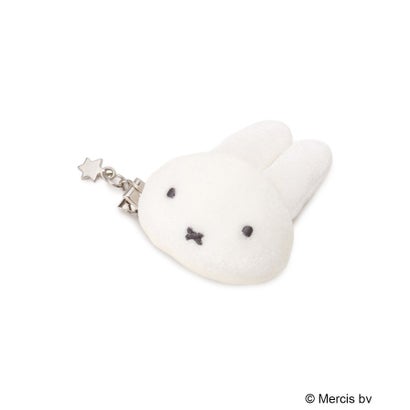 ◆Dick Bruna miffy ベロア前髪クリップ 1P （ホワイト(901)）｜詳細画像