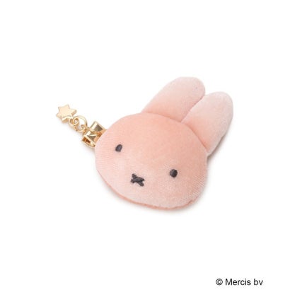 ◆Dick Bruna miffy ベロア前髪クリップ 1P （ホワイト(901)）｜詳細画像
