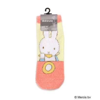◆【あったか】Dick Bruna miffy ホームもっこもこ靴下 （ピンク(972)）｜詳細画像