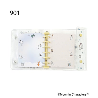 ◆MOOMIN クリアシールバインダー （ピンク(972)）｜詳細画像