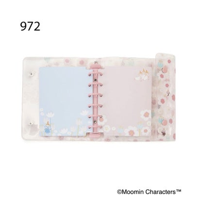 ◆MOOMIN クリアシールバインダー （ピンク(972)）｜詳細画像