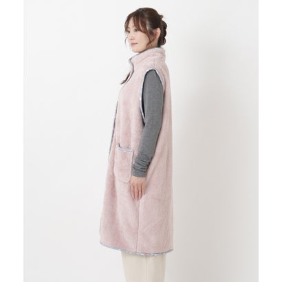 ◆【あったか】ルボア 花柄パイピングスリーパー （ベージュ(952)）｜詳細画像