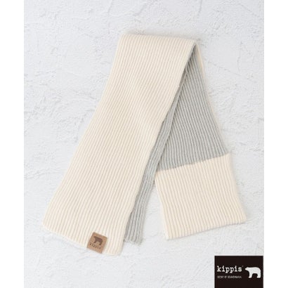 ワンズテラス one'sterrace ◆【あったか】Kippis キッピス もちもちニット差し込みマフラー （オフホワイト(903)）｜詳細画像