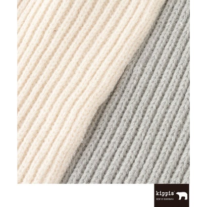 ワンズテラス one'sterrace ◆【あったか】Kippis キッピス もちもちニット差し込みマフラー （ベージュ(952)）｜詳細画像
