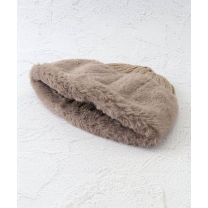 ◆【あったか】ファートーク風 ニットワッチ （グレージュ(950)）｜詳細画像