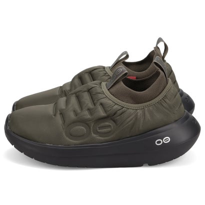 スニーカー スリッポン メンズ 厚底 OOmy Thermo Zen カーキ ブラック 黒 2001150149262 （BLACK/BLACK）｜詳細画像