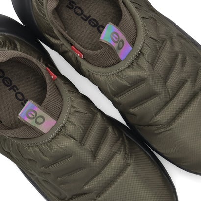 スニーカー スリッポン メンズ 厚底 OOmy Thermo Zen カーキ ブラック 黒 2001150149262 （BLACK/BLACK）｜詳細画像