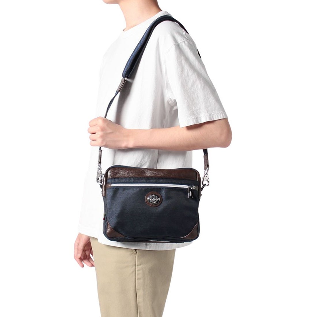 ARRIVOーC JEANS （NAVY/WHITE） -オロビアンコ(Orobianco)公式通販サイト