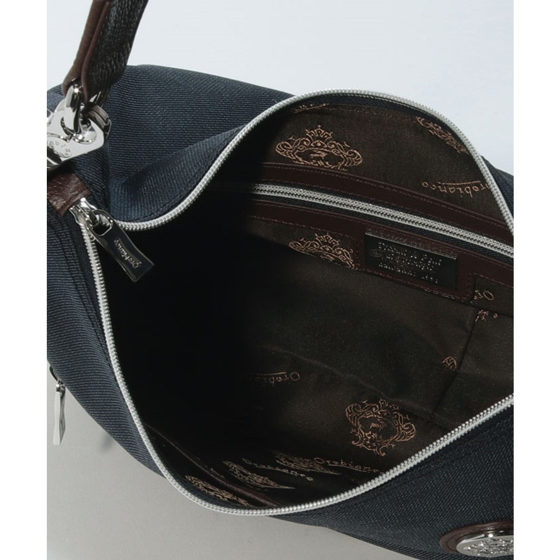 SILVESTRAーC JEANS （NAVY/BROWN） -オロビアンコ(Orobianco)公式通販 