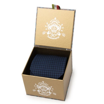 ネクタイ30th Anniv BOX ソリッド （ダークネイビー）｜詳細画像