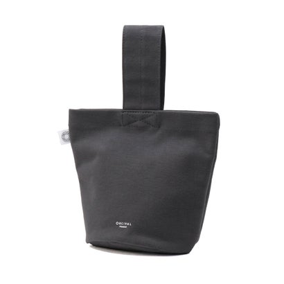 トートバッグ レディース ミニ 小さい 小さめ かわいい ブランド コンパクト 軽い 無地 コットン 日本製 トート バッグ Twill One Handle Tote OR-H0400 HBT （FADEBLACK）｜詳細画像