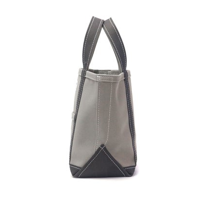 トートバッグ レディース メンズ マチあり ブランド キャンバス トート バッグ 軽量 キャンバストートバッグ 横型 カジュアル 帆布 Tote Bag Small OR-H0285KWC （LT.GRY×PNKBEG×CHAR）｜詳細画像