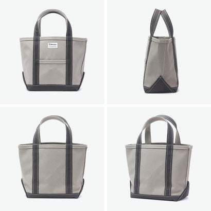 トートバッグ レディース メンズ マチあり ブランド キャンバス トート バッグ 軽量 キャンバストートバッグ 横型 カジュアル 帆布 Tote Bag Small OR-H0285KWC （ECRU×OXFORDBLUE）｜詳細画像