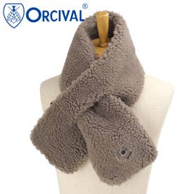 BOA SCARF TAUPE [#OR-H0262-BFF] （TAUPE）