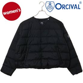ROUND NECK BLOUSON BLACK [OR-A0603-DPR] （BLACK）