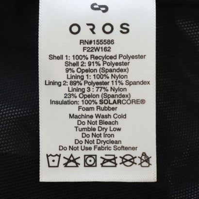 オロス OROS Gambit Jacket ガンビットジャケット （ブラック）｜詳細画像
