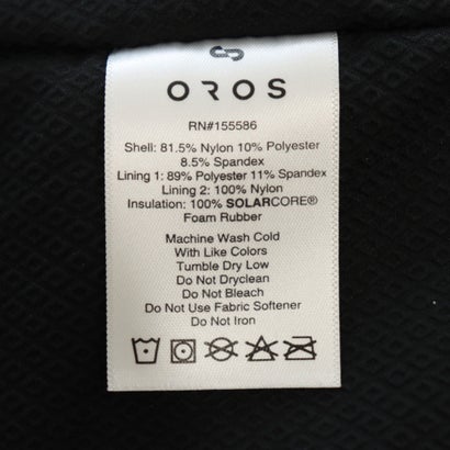オロス OROS ORION PARKA 2021 オリオンパーカー （ブラック）｜詳細画像