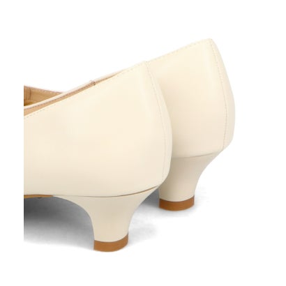 【跳べるパンプス】ポインテッドトゥ4cmヒール/R-3217 （WHITE）｜詳細画像