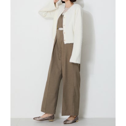 クロップドシャギーニットカーディガン（NAVY）｜詳細画像