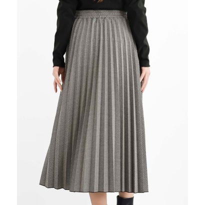 アールピーエス rps プリーツスカート （チャコールグレー）｜詳細画像
