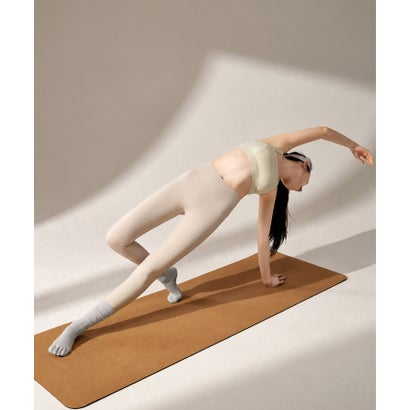 オシャレボ OSYAREVO 【ネット限定】ヨガ ピラティス ソックス 靴下 5本指 アンクレット yoga （ライトグレー）｜詳細画像