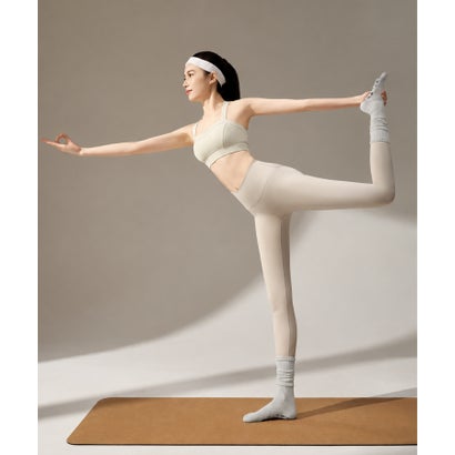 オシャレボ OSYAREVO 【ネット限定】ヨガ ピラティス ソックス 靴下 5本指 アンクレット yoga （ライトグレー）｜詳細画像