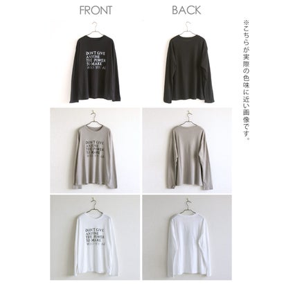 オトナ OTONA Tシャツ かすれロゴで、大人の抜け感。ヴィンテージロゴT （ブラック）｜詳細画像