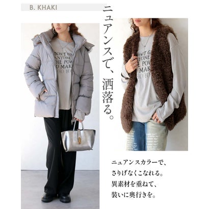 オトナ OTONA Tシャツ かすれロゴで、大人の抜け感。ヴィンテージロゴT （カーキ）｜詳細画像