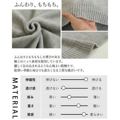 オトナ OTONA トップス ニットカーディガン 着こなし自由自在スタイルアップを叶えるニットアウター ハイネック風 襟付き （グレー）｜詳細画像