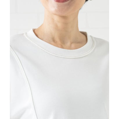 UVカラーステッチアクティブTシャツ （オフホワイト）｜詳細画像