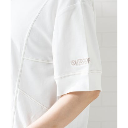 UVカラーステッチアクティブTシャツ （オフホワイト）｜詳細画像