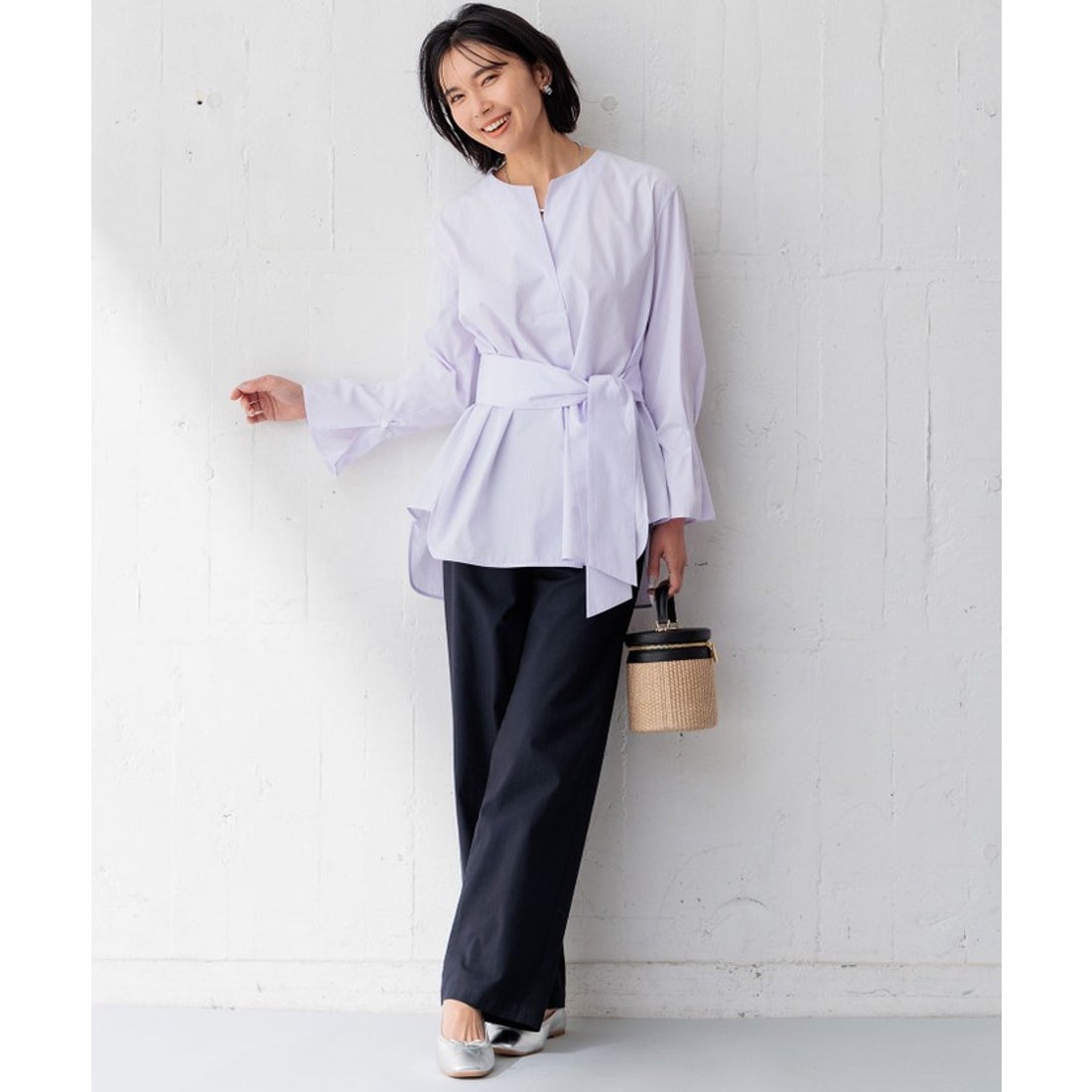 ニジュウサンク チイサイサイズ 23区 S 【Oggi4月号掲載】CANCLINI 